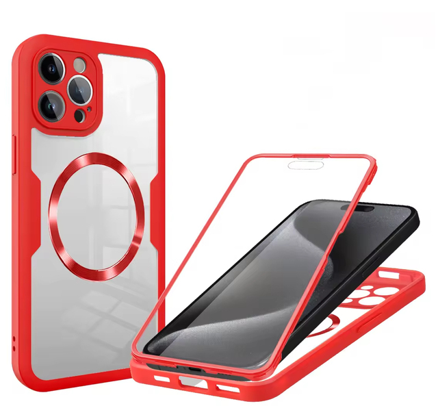Mobile Phone Case Cover for Samsung Galaxy A16 A26 A36 A56 A07 Magnetic Wireless Charger 360 Degree Full Cover Case S26 S25Ultra