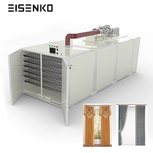 Machine à thermocoller les rideaux de type boîte à haute capacité conçue en usine EISENKO RD-DXJ400 avec une utilisation facile pour la fabrication de rideaux - Product Image 2