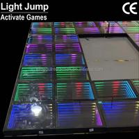 Piste de danse à miroir infini 3D RGBW UV, indice de protection IP65, LED RGB 3D intérieure/extérieure, vente directe d'usine