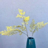 Faux cèdre dégradé de couleur, branche souple au toucher réel, feuillage artificiel romantique français pour la décoration murale de chambre et de table à manger