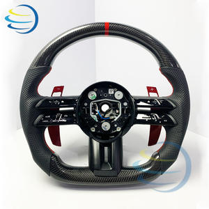 พวงมาลัยคาร์บอนไฟเบอร์เมอร์เซเดสเบนซ์ <span class=keywords><strong>Amg</strong></span> V/E คลาส W447 X253 300 63วินาที W212 W213 glb C118 GLS C257 GLE W167คาร์บอนไฟเบอร์ออกแบบได้ตามต้องการ - Product Image 1