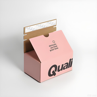 Caja de Envío Personalizada Ching TA con Cierre, en Cartón Corrugado Reciclable para Envíos de Comercio Electrónico con Logotipo