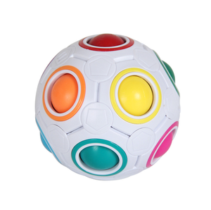 Vente chaude correspondant Puzzle jeu Fidget jouet anti-Stress balle magique casse-tête arc-en-ciel Puzzle balle 2022 - Product Image 1