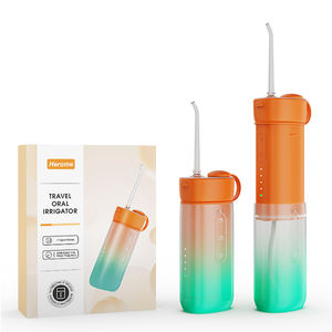 Flosser de agua naranja para el hogar de la mejor calidad con carga USB duradera, 3 modos, tirantes dentales ajustables, gran capacidad, para hoteles UKCA - Product Image 1