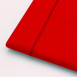 Tốt Nhất Bán 100% Màu Đỏ Bông Tấm Ga Giường Thiết Lập Cao Co Giãn Được Trang Bị Bao Gồm Yếu Tố Cần Thiết Tấm Gối & Duvet Cover - Product Image 4