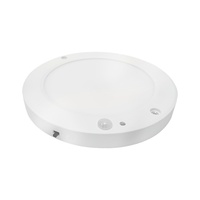 Capteur radar LED moderne Plafonnier en plastique monté en surface Base pour la maison ou le bureau
