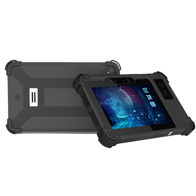High Quality 8 Inch Android 12 IP65 Tablet 10 Point Touch Screen 4+64GB Wifi NFC Industrial Rugged 100% Used Front Camera GSM