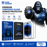 Protection d'écran en verre trempé mat anti-traces de doigts, ultra-fin, dureté 9H, pour iPhone 18 17 Pro Max/17 Air (vente en gros)