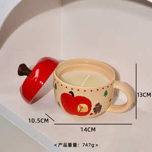 <span class=keywords><strong>Bougie</strong></span> <span class=keywords><strong>parfum</strong></span>ée en cire <span class=keywords><strong>de</strong></span> soja artisanale en forme <span class=keywords><strong>de</strong></span> cylindre, senteurs DESSERT, luxueuse, respectueuse <span class=keywords><strong>de</strong></span> l'environnement, cadeau <span class=keywords><strong>de</strong></span> la Saint-Valentin pour la décoration <span class=keywords><strong>de</strong></span> la maison - Product Image 4