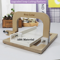 Grande table de découpe de savon professionnelle en bois faite à la main, machine de découpe de fil DIY, couteau de découpe réglable, coupe-savon en barre