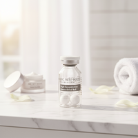 Sérum Visage Haut de Gamme Ampoule Cellules Souches Peptide de Cuivre Bille Glycérine Vitamine E Acide Hyaluronique Collagène Éclaircissant Anti-Rides