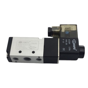 Válvula Solenoide Neumática Eléctrica de 220V CA, Control de Aire de Bobina, <span class=keywords><strong>4v210</strong></span> <span class=keywords><strong>08</strong></span> - Product Image 1