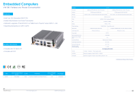 Mini-ordinateur industriel GW100 sans ventilateur à faible consommation d'énergie avec processeur Intel Core, large gamme, alimentation CC, en stock, garantie 1 an