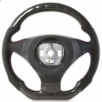 Volant de direction légères en Fiber de carbone, adapté à la BMW 5 er E60 E61 530 523 M5 M6, 525