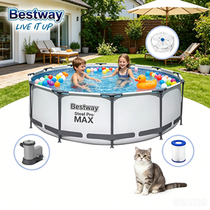 Échelle de sécurité <span class=keywords><strong>pour</strong></span> <span class=keywords><strong>piscine</strong></span> hors sol certifiée CE, sans danger et non toxique, conforme aux normes américaines, <span class=keywords><strong>pompe</strong></span> 110V, 16 pieds, PVC résistant aux UV, garantie de 2 ans - Product Image 3