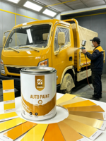Peinture automobile acrylique 2K à base métallique 1K, résistante aux intempéries et au vieillissement, pour la retouche automobile - Prix de gros