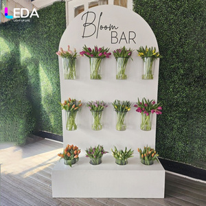 Lida ฉากหลังอะคริลิคบาร์บานออกใหม่ฉากหลังรับผนังสำหรับตกแต่งงานแต่งงาน - Product Image 3