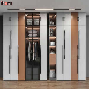 <span class=keywords><strong>Ihome</strong></span> ตู้เสื้อผ้าเก็บของในตู้เสื้อผ้าขนาดมาตรฐานทันสมัยสำหรับห้องนอนดีไซน์ล่าสุด - Product Image 4