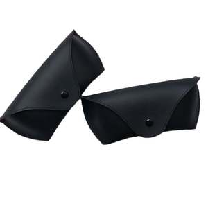 Étui à lunettes de soleil noir personnalisé avec logo, vente en gros, ensemble de lunettes de mode sur mesure - Product Image 5