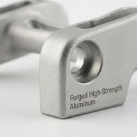 Pièces de VTT forgées sur mesure, usinées CNC, anodisées, service OEM, personnalisation selon les dessins et certifiées ISO 9001