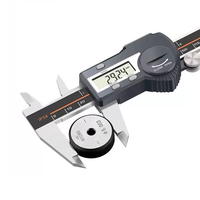 Pied Coulisse Numérique IP54 150/200/300mm en Acier Inoxydable Étanche Précision 0.03mm Transfert de Données Sans Fil Écran LCD