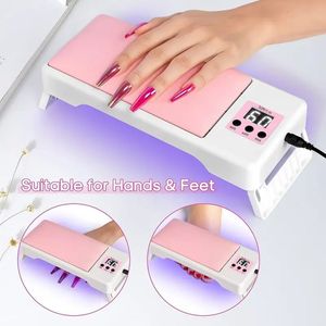 Lámpara UV LED Profesional Recargable para Uñas con Reposabrazos Plegable, Curado Rápido de Esmalte de Gel para Arte de Uñas, para Uso Doméstico - Product Image 6