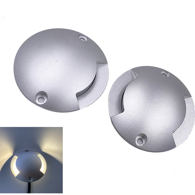 Outdoor Waterproof Footpath Pathway Landscape Garden Lights Step LED Facing the Side Patio Stair Deck Wall Led Underground Light