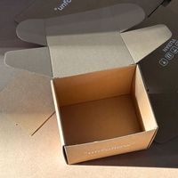 Caja de Embalaje de Cartón Corrugado Reciclable con Logotipo Personalizado Impreso para Envío de Regalos, Cuidado de la Piel, Belleza y Ropa, MOQ Bajo