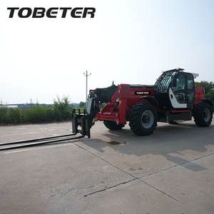 공장용 유연한 Tobeter 산업용 텔레핸들러 텔레스코픽 지게차 18m 리프트 도구 캐리어 - Product Image 6