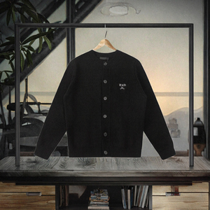 Chất Lượng Cao Tùy Chỉnh Người Đàn Ông Của Rắn Dệt Kim Mùa Thu Giản Dị Dài Tay Áo Áo Len Thoáng Khí Với Biểu Tượng Phía Trước Cơ Hội - Product Image 2