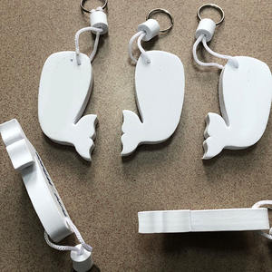 <span class=keywords><strong>Porte</strong></span>-clés en forme de bateau en matériau EVA, personnalisable avec logo, imprimé par sublimation, flottant, étanche, en mousse - Product Image 3