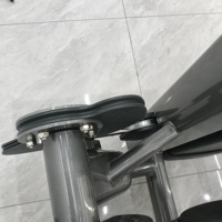 Appareil de musculation professionnel réglable pour l'entraînement des dos, de la poitrine et des jambes (machine à flexions couchées) pour la musculation et le fitness