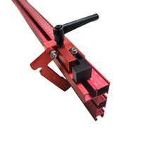 Retenue industrielle pour rail de coupe à onglet, compatible avec les rails en T de 75 mm, butée pour le travail du bois DIY, limiteur de gorge 75Stopper, type levier, DIYQuickClamp