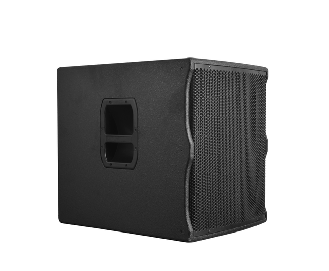 Outdoor Plywood 18 Inch Subwoofer 1200W RMS 4" Voice Coil Passive Speaker Box for Stage Performance Concert Outdoor Event