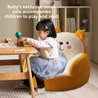 Nouveau Canapé Fauteuil Bébé en Tissu Doux Épaissi, Design Moderne avec Espace Détente pour Enfants