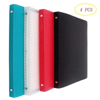 Cahier de notes personnalisé, format A4 A3, en plastique PP, l'intérieur pour étudiants