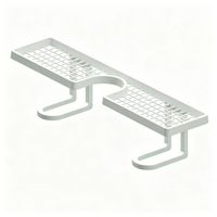 Badezimmerregal aus ABS-Material, Desktop-Stil, bohrfreie Installation, einfaches Aufbewahrungsregal für Badezimmer-Waschtisch-Organizer und Make-up