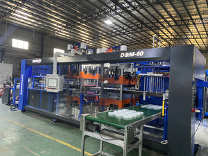 Đầy đủ tự động cốc nhựa nắp lấy đi hộp thực phẩm và thực phẩm container thermoforming máy - Product Image 4