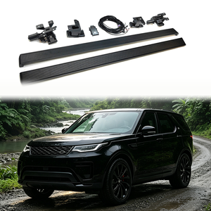Marchepieds électriques rétractables, marchepieds latéraux électriques, style sport, alliage d'aluminium, sans perçage, compatibles avec Discovery 5 Standard - Product Image 6