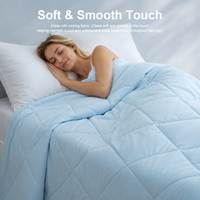 Couette Super Rafraîchissante 2.0 Avancée, Fraîcheur Optimale et Anti-Poils d'Animaux