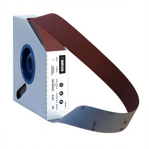 Rollo Anti-Desperdicio Fervi 39x2500mm, Banda Abrasiva Grano 80 para Lijado de Metal y Madera - Product Image 2