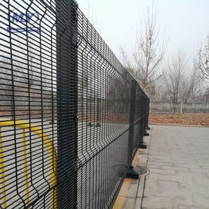 Clôture de haute sécurité anti-escalade en treillis métallique 358 en métal soudé - Product Image 2