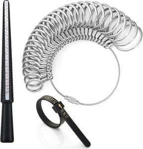 Mạnh Mẽ Đà Điểu Có Thể Điều Chỉnh Nhựa Vòng Sizer Đ<span class=keywords><strong>o</strong></span> Mềm Băng Đ<span class=keywords><strong>o</strong></span> Cho Kích Thước Ngón Tay Đ<span class=keywords><strong>o</strong></span> Đồ Trang Sức Công Cụ Thiết Bị - Product Image 1