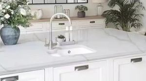 Simpson 2024 Lamina De Cuarzo Blanco Artificial De Mármol <span class=keywords><strong>Encimeras</strong></span> De Cuarzo Natural Al Por Mayor <span class=keywords><strong>Para</strong></span> Cocinas - Product Image 4