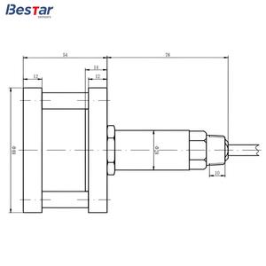 חיישן גובה נוזלים בוץ עמוק BL0203 במבצע חם, 0.25%FS, 4-20ma, משדר גובה נוזלים לבאר עמוקה, חיישן גובה נוזלים למיכל שפכים, 200 מטר - Product Image 5