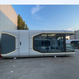 Capsula Spaziale Abitativa Modulare Personalizzabile a 2 Stanze Uso Hotel Appartamento in Container con Cucina e Bagno Completamente Attrezzati - Product Image 3