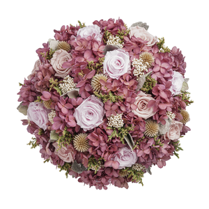Caja de Flores de Rosa y Champiñón Preservadas de Diseño Nuevo para Regalo Romántico para Novia - Product Image 1