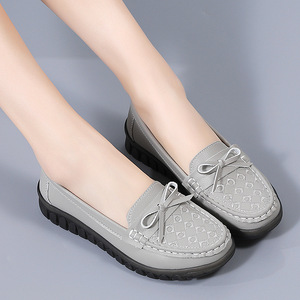Women's Spring New Large Size Comfortable Lazy Shoes Slip-on Soft-Soled Shoes That Don'T Tire Your Feet for Mothers - Product Image 2