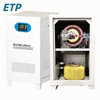 Régulateur de tension pour servomoteur, stabilisateur 15 kVA 220 V, monophasé en cuivre, stabilisateur de tension SVC TND pour alimentations industrielles