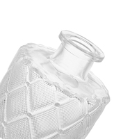 Emballage de parfum gaufré de luxe, huile parfumée aromatique, bouteille d'aromathérapie, diffuseur à bâtonnets, 200 ml